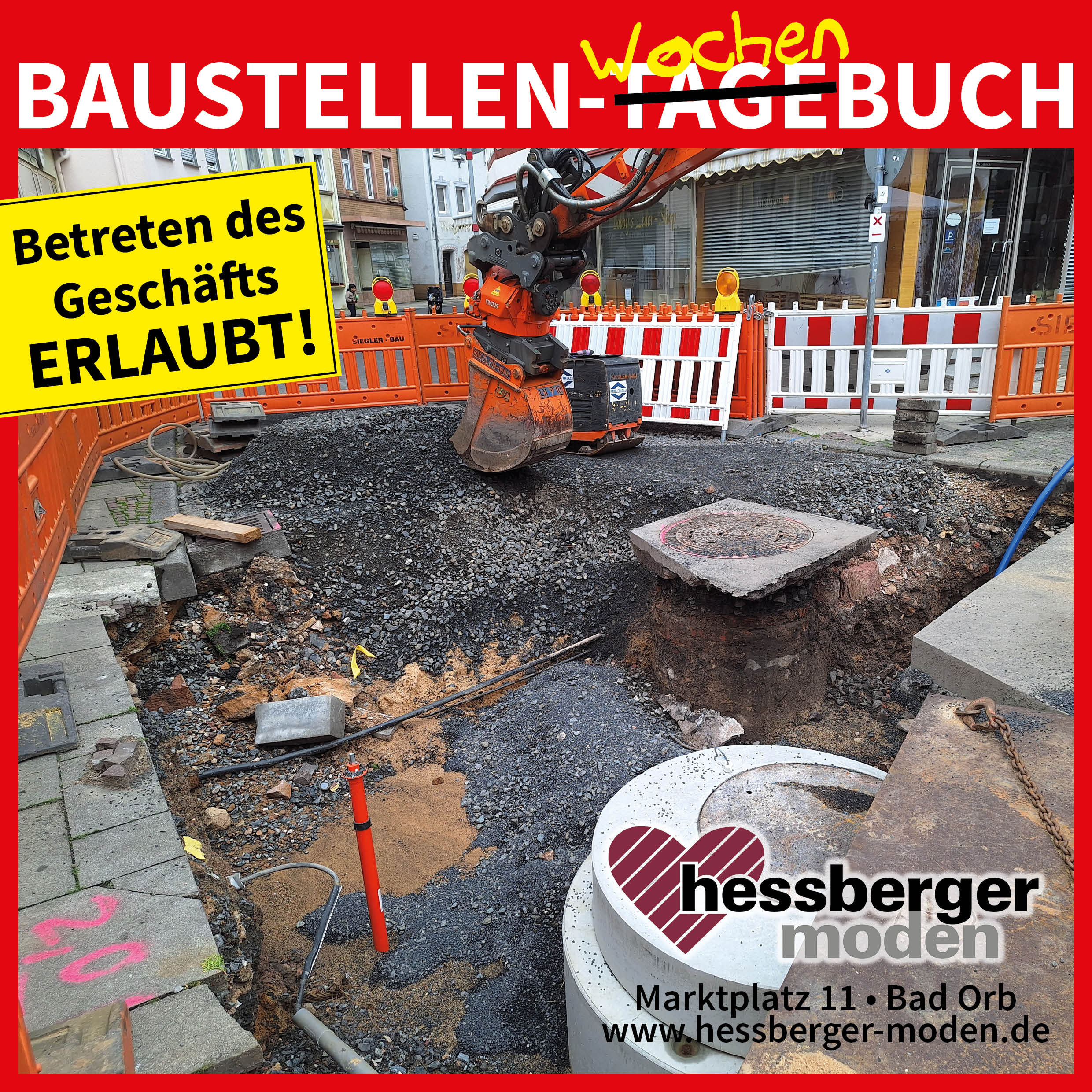 Baustellen-Wochenbuch KW 22