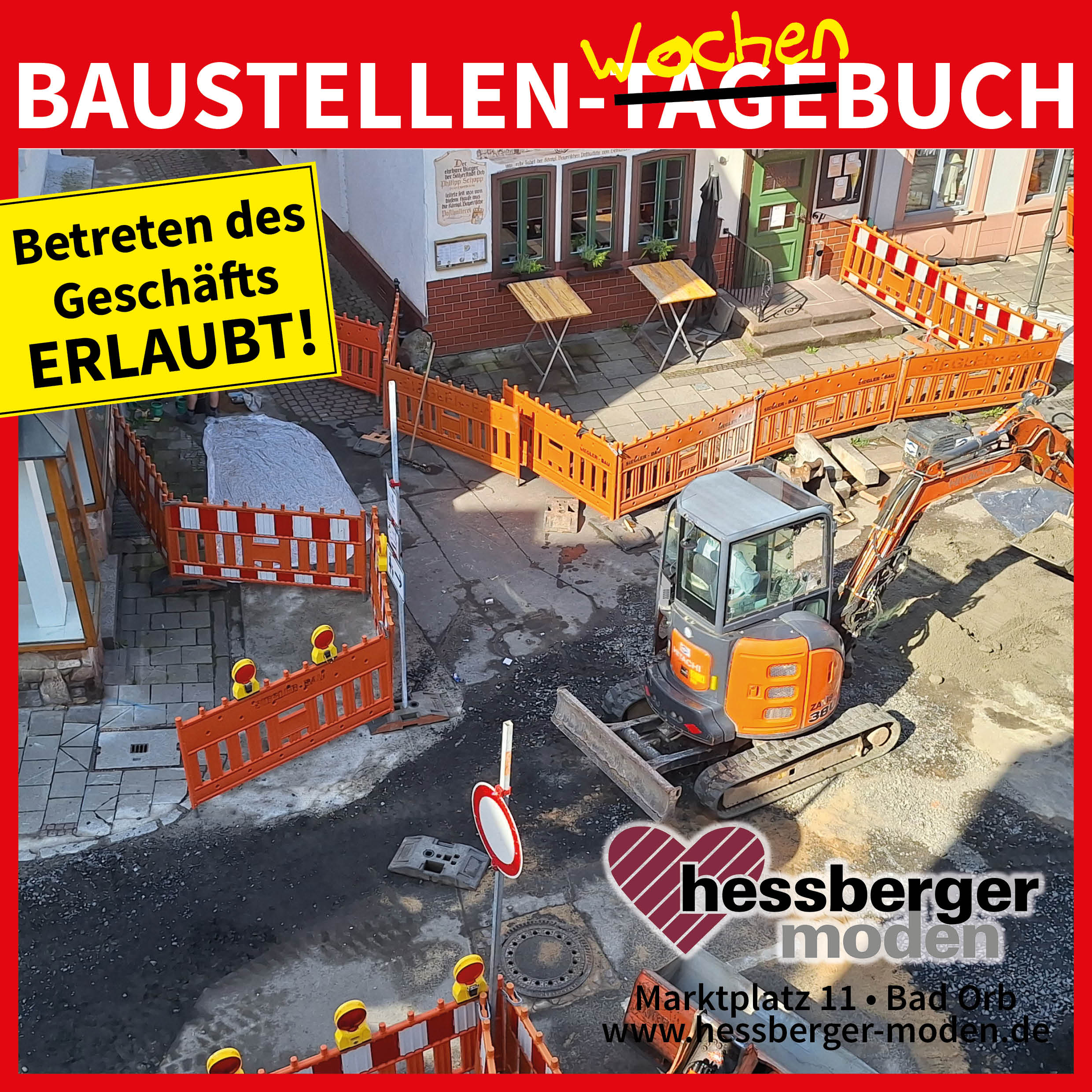 Baustellen-Wochenbuch KW 33