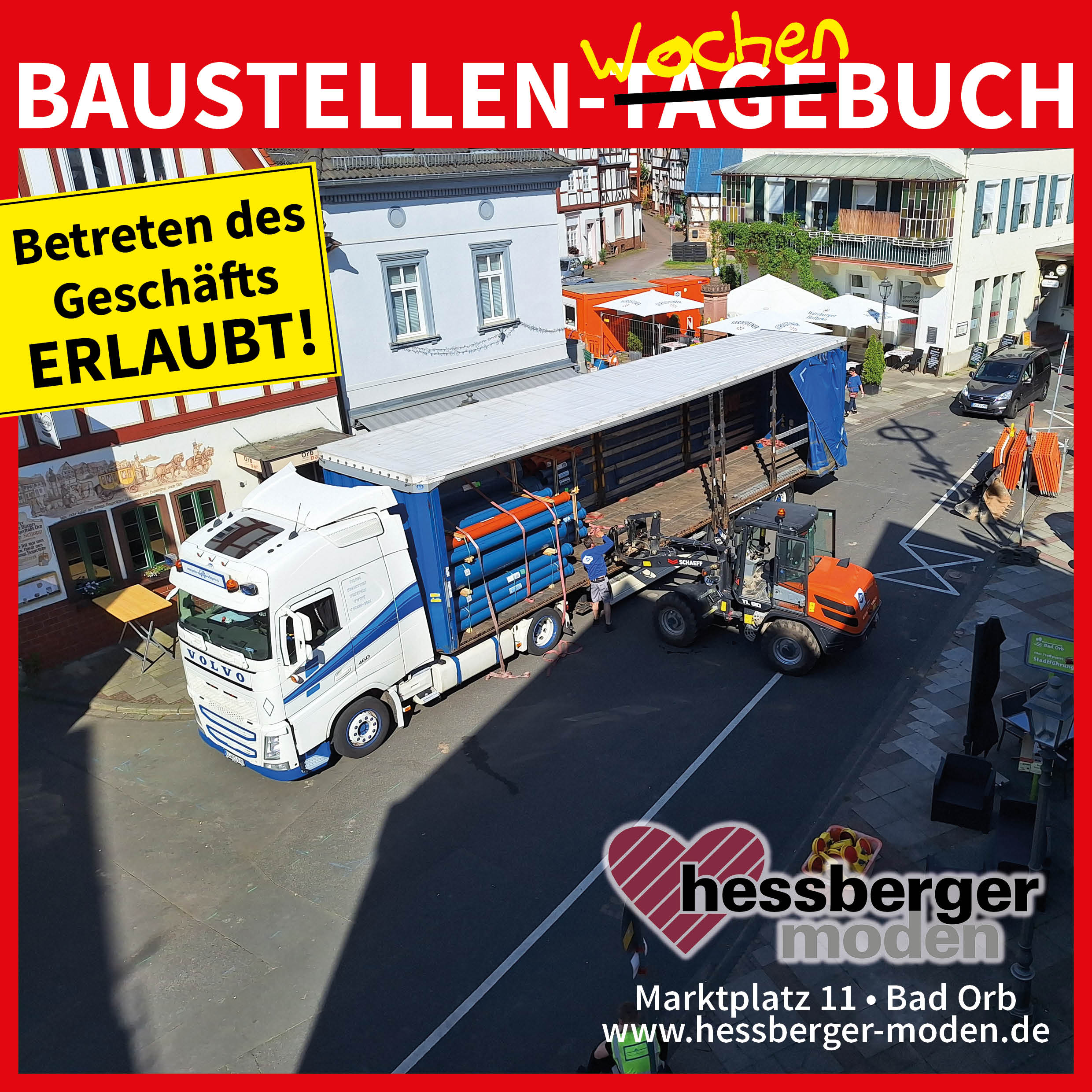 Baustellen-Wochenbuch KW 20