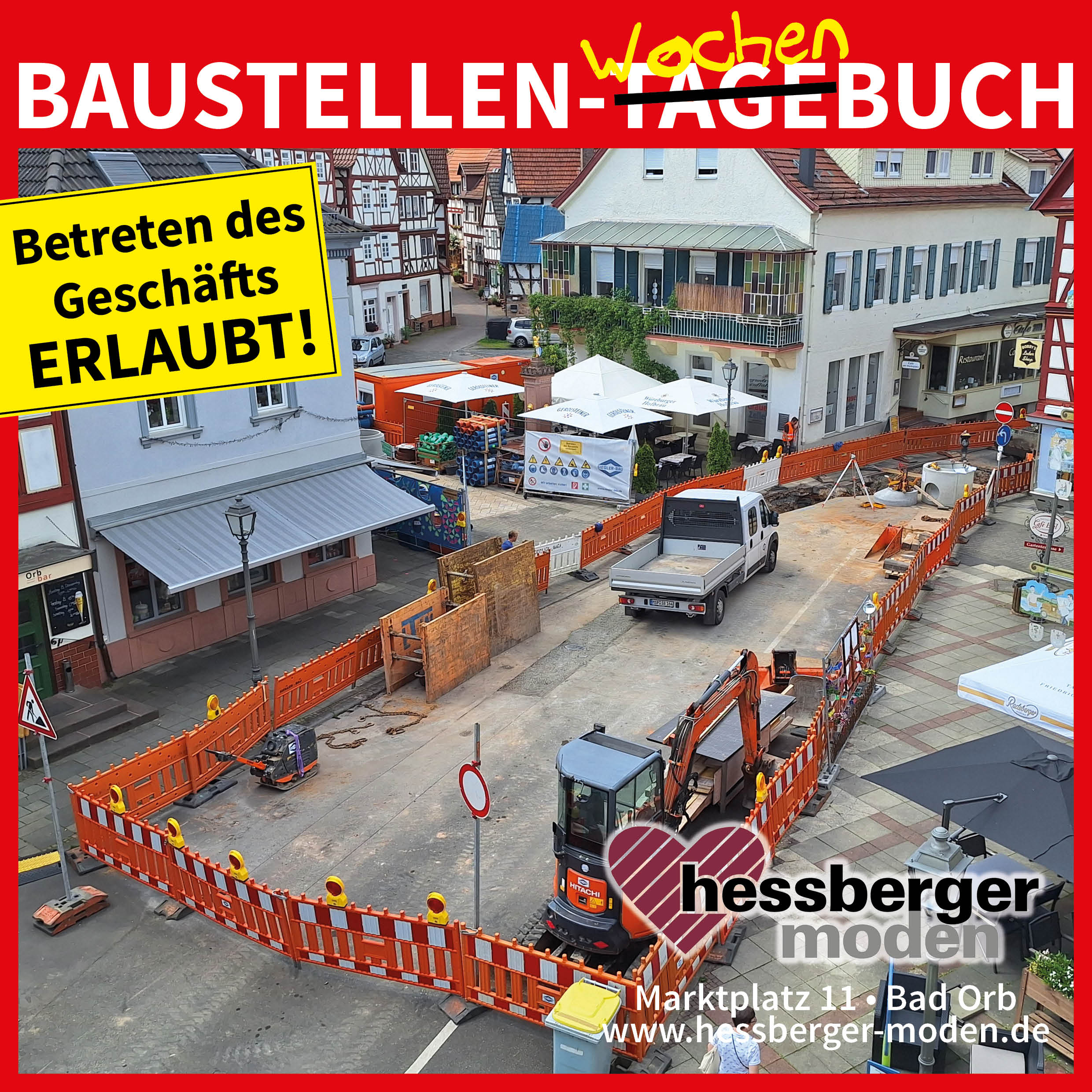 Baustellen-Wochenbuch KW 21