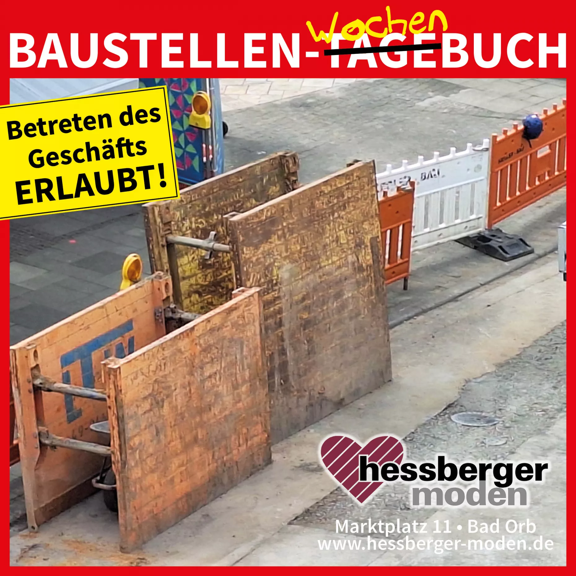 Baustellen-Wochenbuch