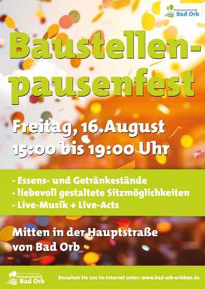 Baustellenpausenfest